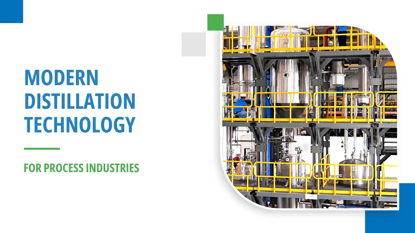 Energy-efficient distillation column system for modern process industries