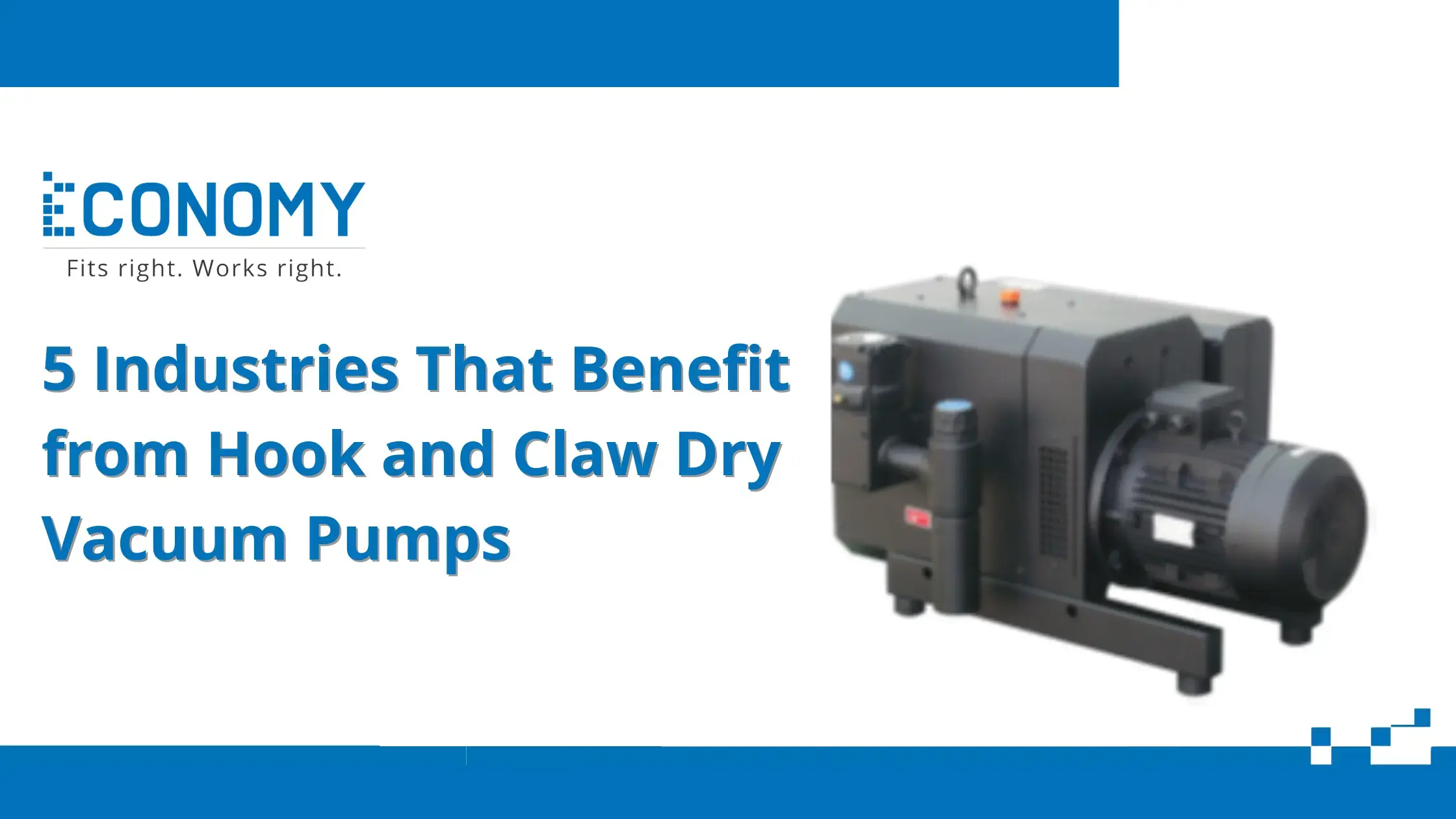 5 Industries That Benefit from Hook and Claw Dry Vacuum Pumps