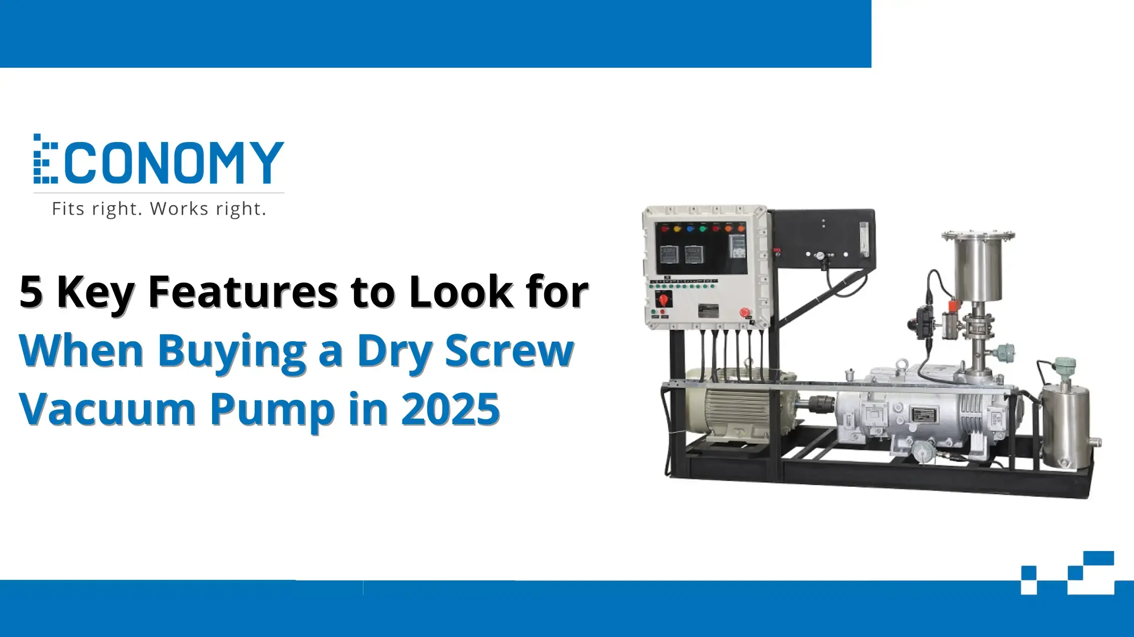 5 Key Features to Look for When Buying a Dry Screw Vacuum Pump in 2025