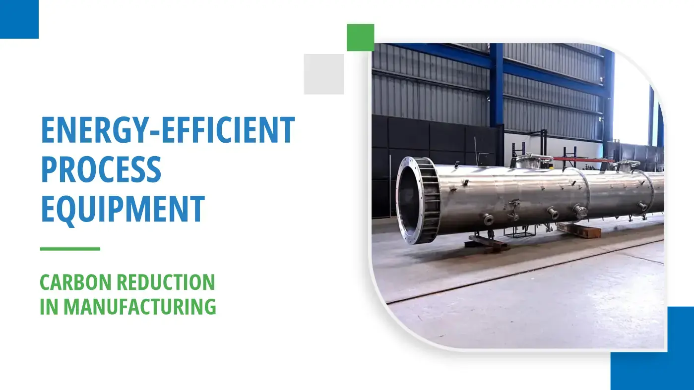 Energy-efficient process equipment