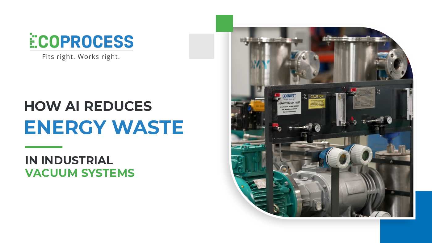 Smart industrial vacuum system with AI-based energy optimization