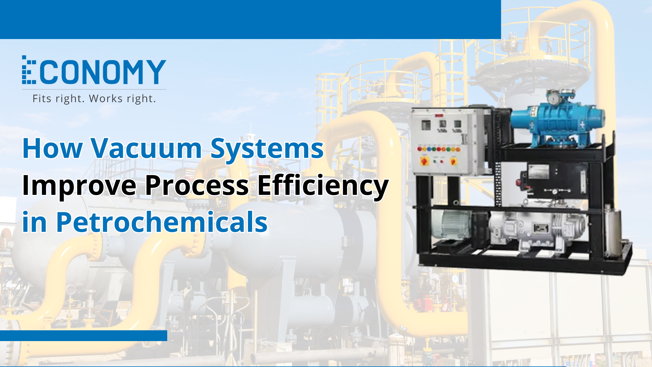 How Vacuum Systems Improve Process Efficiency in Petrochemicals
