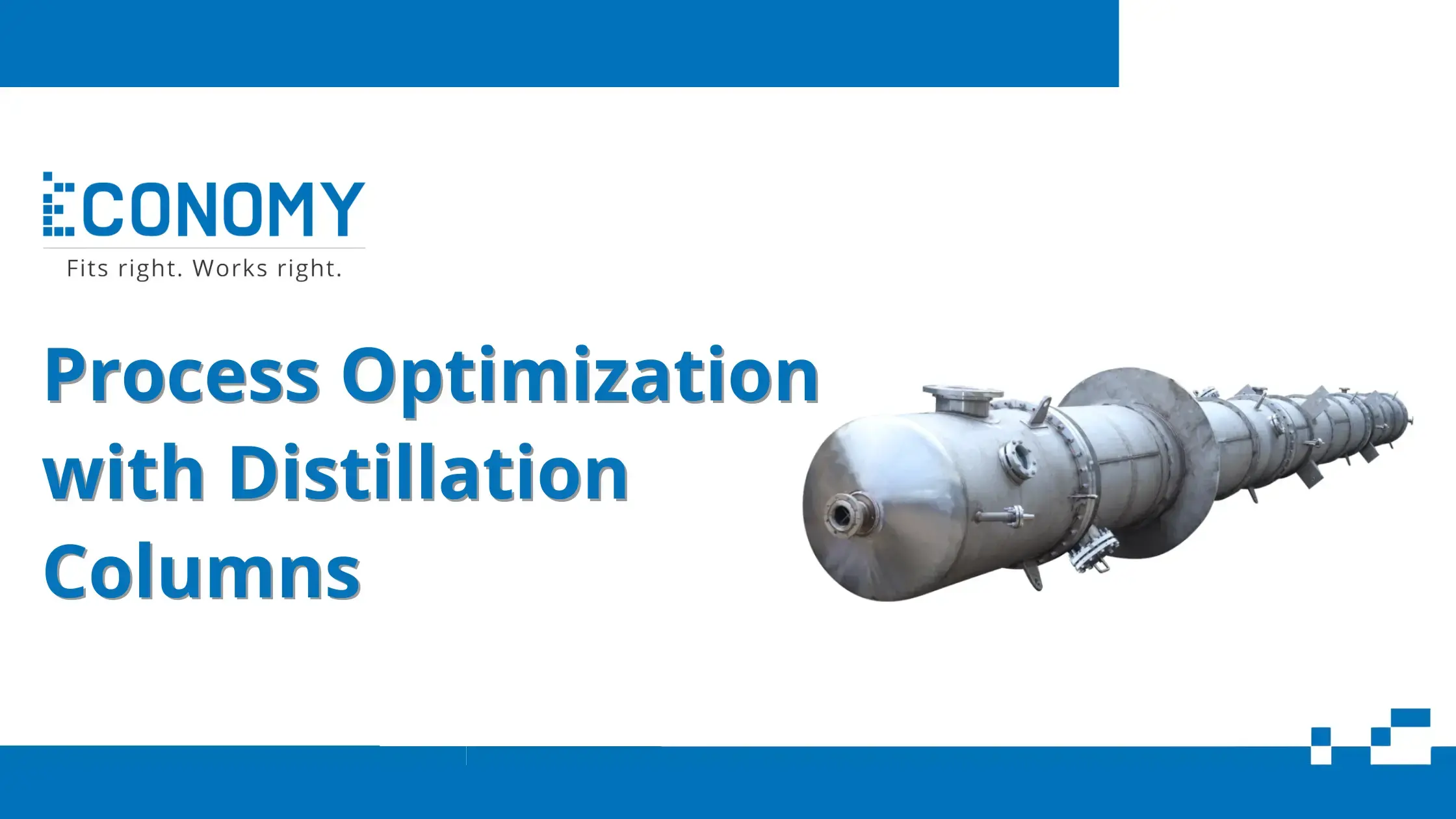 Process Optimization with Distillation Columns
